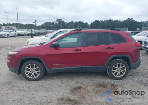 2016 Jeep Cherokee Sport из США, поврежденный, VIN 1C4PJLAB2GW200964